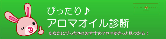 ぴったり♪アロマオイル診断